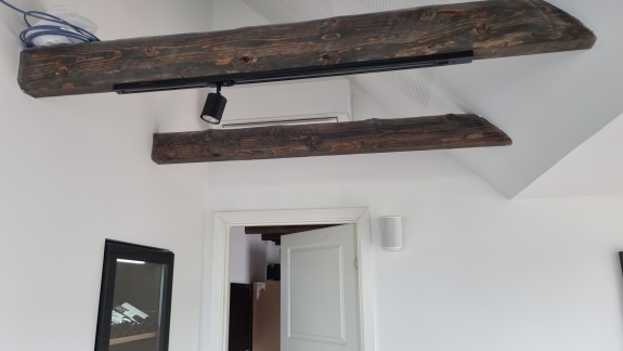 Varmepumper over bjælker